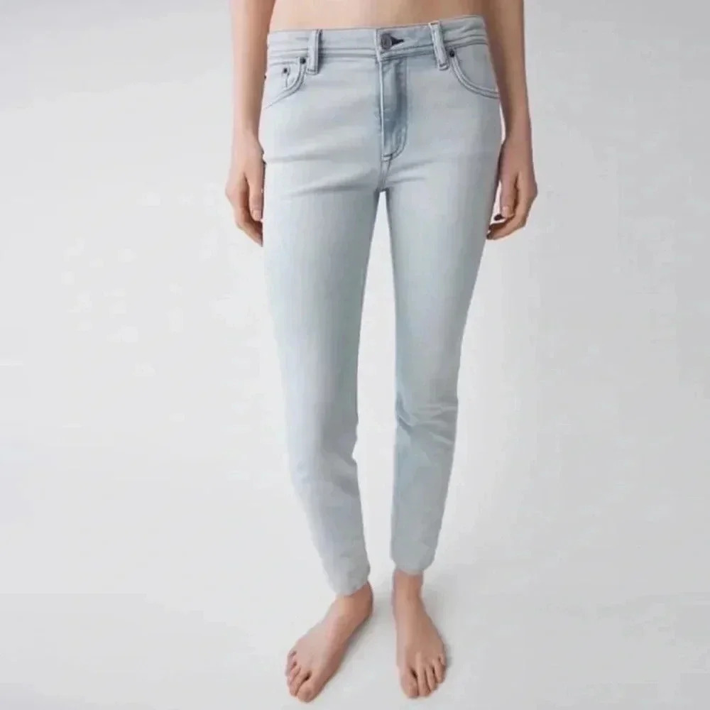 ACNE STUDIOS South LT Blue W30/L30Women‎ Jeans Bla Konst Stretch Slim Fitted